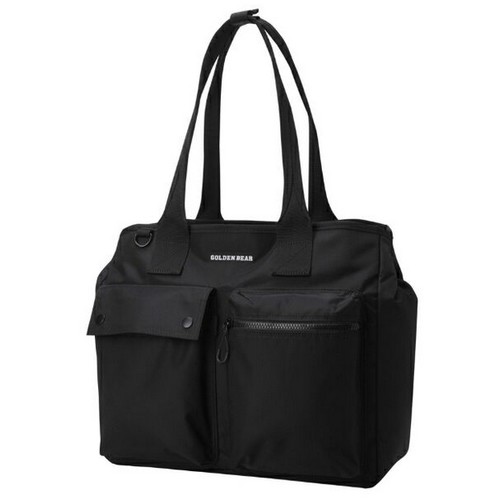 잭니클라우스 골든베어 더블 포켓 토트 백 G6BOX25401BKX
