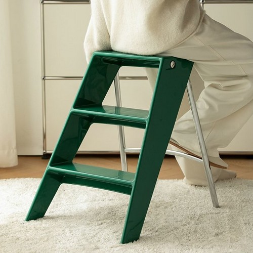 베스트리빙  미드센츄리 모던 사다리 인테리어 스툴의자