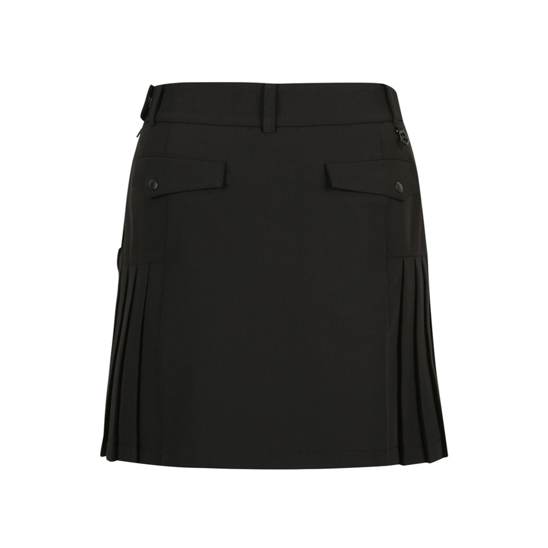 핑  사이드 플리츠 큐롯 스커트 121E2PC352_DG