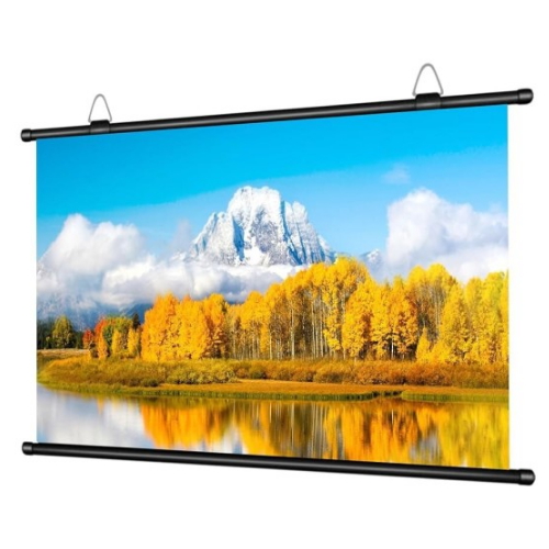 XIAOHUI 프리미엄 프로젝터 벽걸이 스크린 해외구매