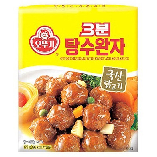 오뚜기  3분 탕수완자 175g