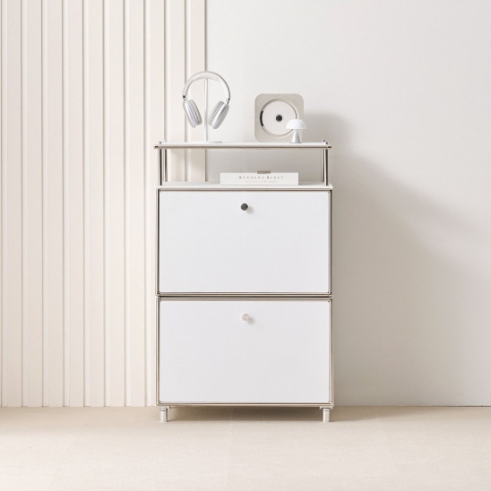 라자가구 비바 리츠 선반형 2단 서랍장 600