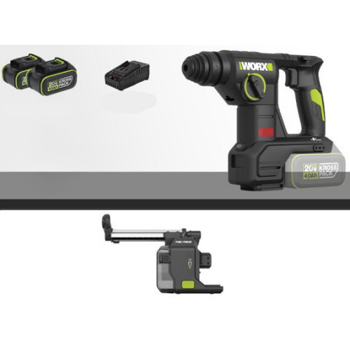 웍스 WU384 + 집진기 WA1603 해외구매