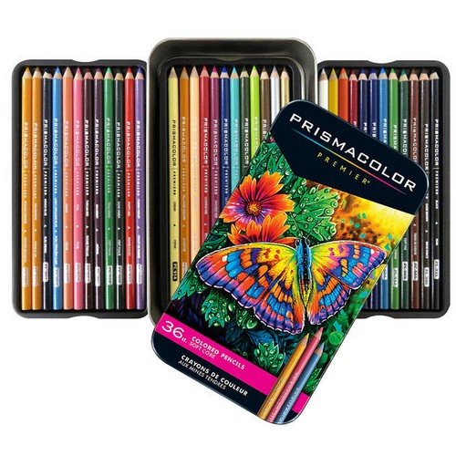 프리즈마  유성 색연필