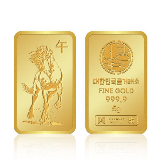 대한민국금거래소  적마 순금 골드바 5g