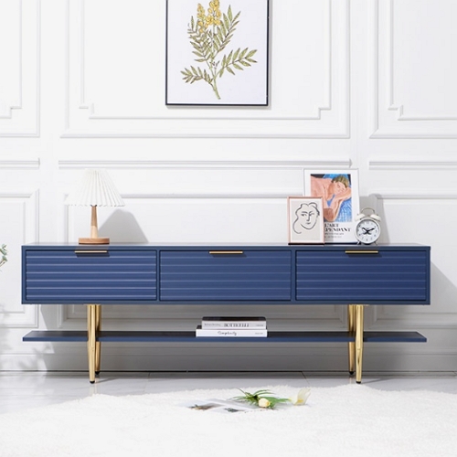 히트가구 M261 1단 서랍 템바보드 높은 거실장 1500