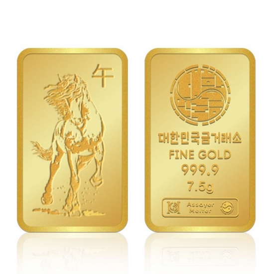 대한민국금거래소  적마 순금 골드바 7.5g
