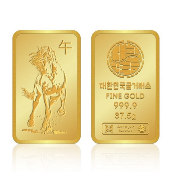 대한민국금거래소  적마 순금 골드바 37.5g