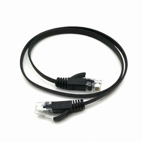 에버쿨 COOLMARKER CAT.6 FLAT 블랙 케이블