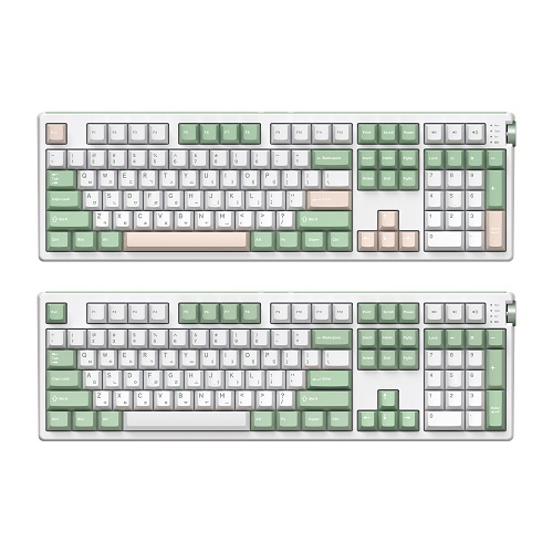 앱코  A108K 3모드 퀵스압 유무선 기계식 말차그린