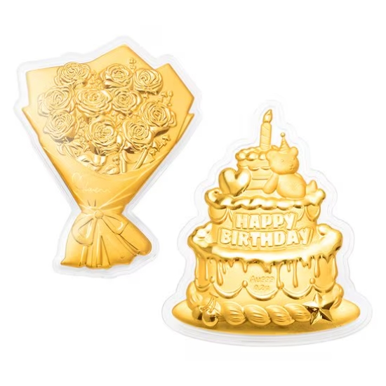 아시아골드  라지뷰 기프트 24k 순금 골드바 0.2g