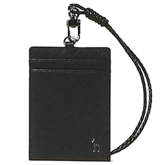 LF 실버 퍼피로고 목걸이형 카드홀더 HJHO3F605BK