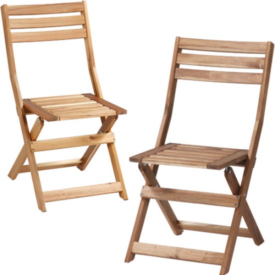 마켓비  TANG 아카시아원목 접이식 의자