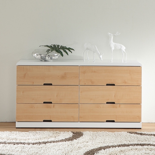 우아미가구 헤이든 3단 와이드 서랍장 1200