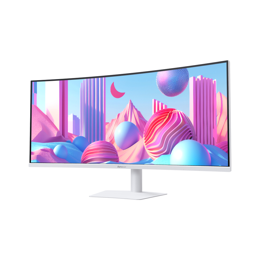 알파스캔  3425Q120W 울트라와이드 WQHD 딥 블랙 IPS 120 USB-C HDR 화이트 높낮이 무결점