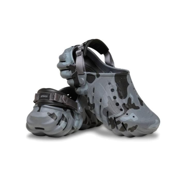 크록스 에코 덕 카모 클로그_211981-082