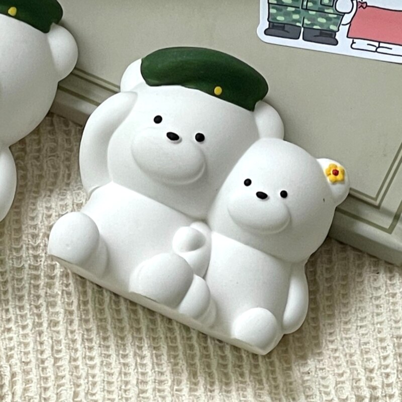 빛내는사람들  충성곰 차량용 석고방향제