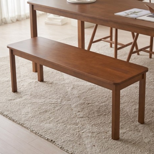 모던하우스  ON 리에티 월넛 천연원목100% 벤치 1230