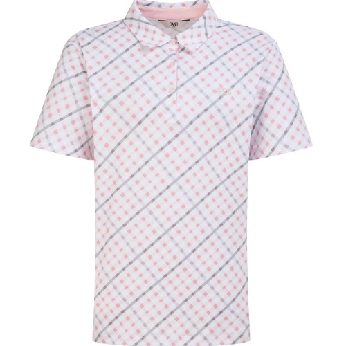 닥스골프 체크 반팔폴로티셔츠 WNTS5B903P2