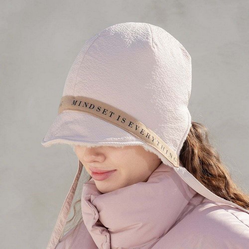 지니골프  마인드셋 털 안감 겨울 벙거지