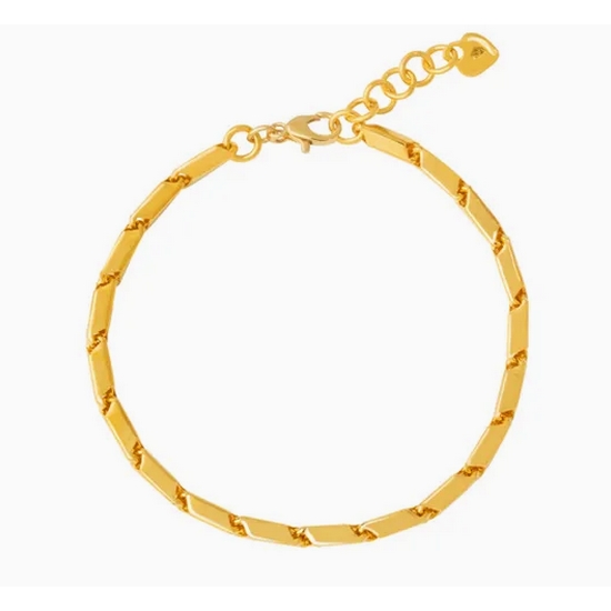 한국금다이아몬드  팔찌 여자 금 대나무 체인 디자인 11.25g