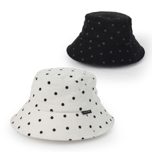 보니스골프  도트패턴 버켓 모자 DFW5053