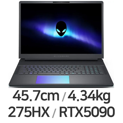 DELL 에일리언웨어 18 Area-51 DAA18250-WH03KR