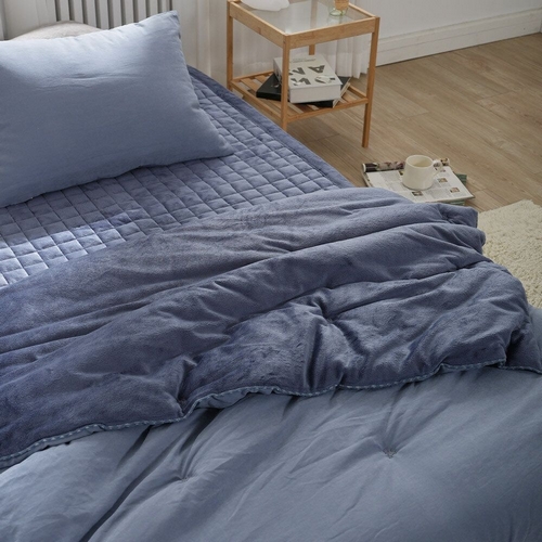 샤이닝홈 아밍 밀키프림 스웨이드 극세사 차렵이불 풀세트