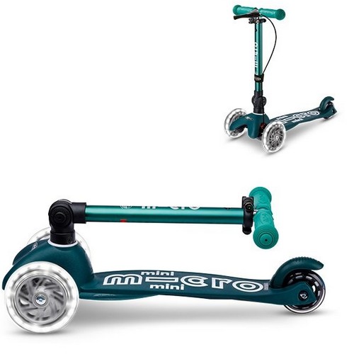 마이크로킥보드  미니 폴더블 디럭스 LED 에코