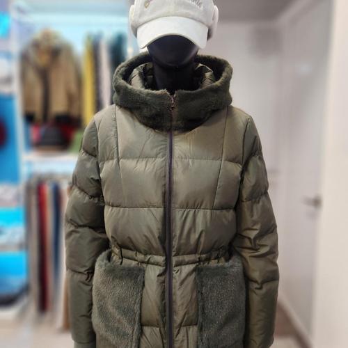 디즈니골프 덕다운 퍼 포인트 패딩 점퍼 DO8LJP032