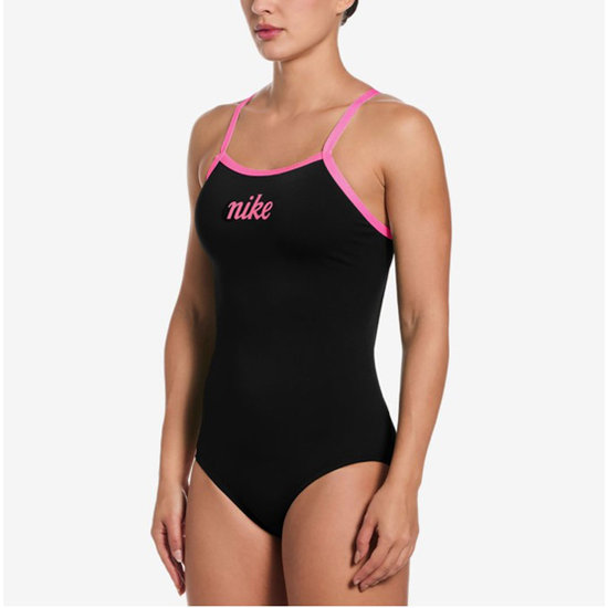 나이키  스윔 여성 오리진스 쉐도우 스우시 레이서백 로우 레그 컷 NESSG033-001