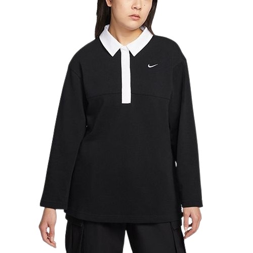 나이키  오버사이즈 긴팔 폴로 IF0358-010