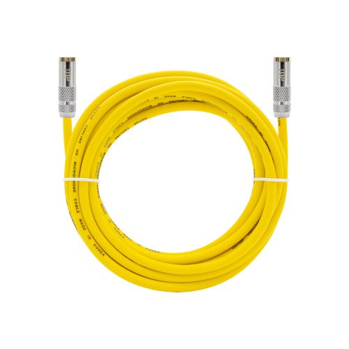 HDTOP  메탈 3.5스테레오 암 to 암 연장케이블 옐로우