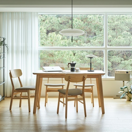 한샘 도노 내추럴 세라믹 식탁 1350
