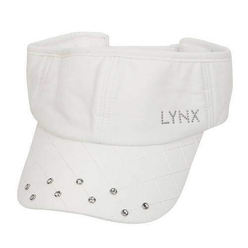 링스  크리스탈 장식 바이저 L21A3CP651_WH