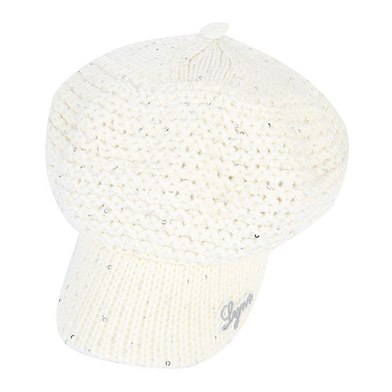 링스  니트 뉴스보이캡 L21B3CP657_WH