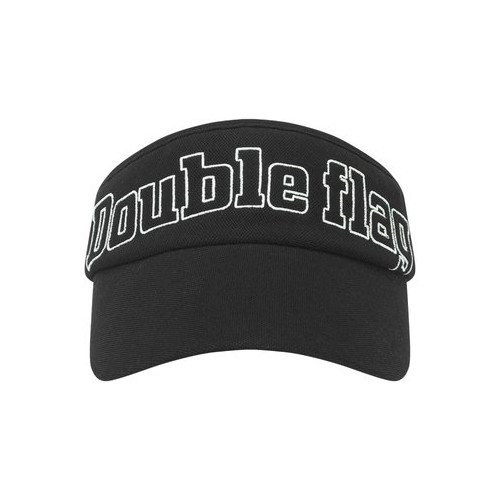 LF 더블플래그 빅로고 컬러링 포인트 고높은 썬캡 블랙 DWHE6E311BK