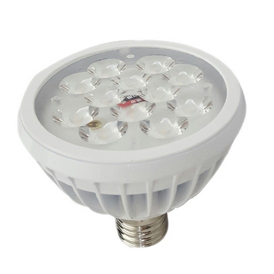 포커스  LED PAR30 집중형 화이트 할로겐전구 전구색 15W