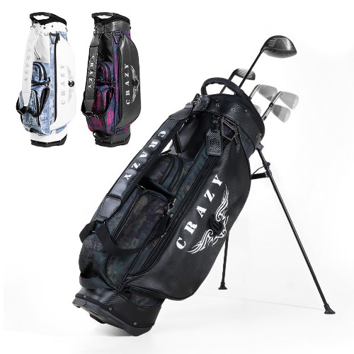 크레이지  경량 카모 스탠드 캐디백