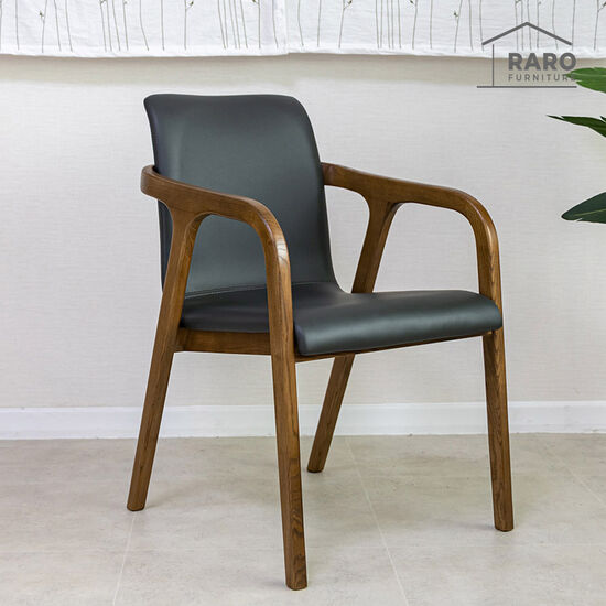 라로퍼니처  헬레나 애쉬 원목 식탁 의자