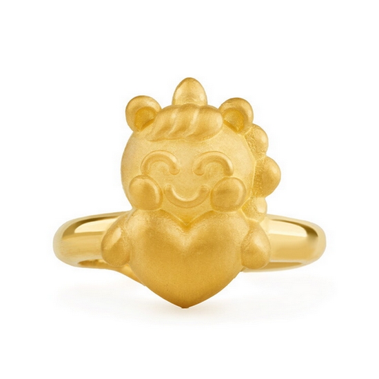 타이니앤코  코코 말띠 빵빵 유니콘 돌반지 3.75g