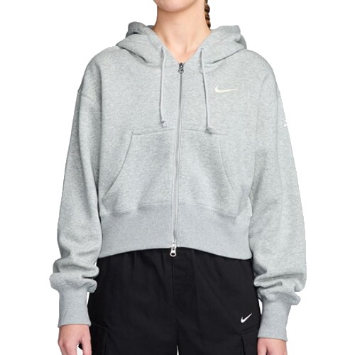 나이키 피닉스 플리스 여성 루즈 풀집 크롭 후디 HV2427-043