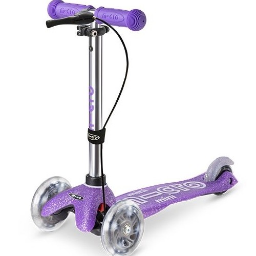 마이크로킥보드  미니 핸드 디럭스 LED글리터