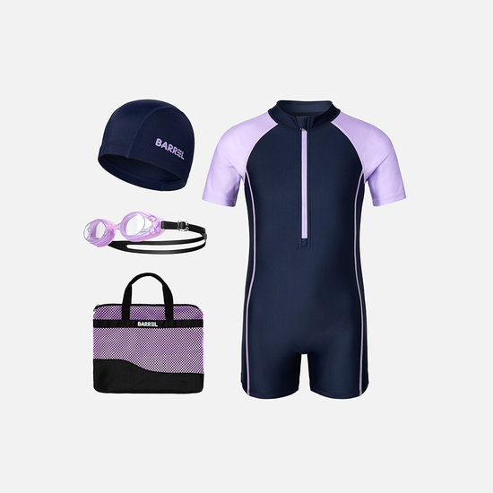 배럴  여아 반팔 3부 반신 키트 B6SKSKT301DNV