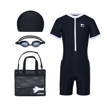 레노마  유니타드 3부 반신 생존수영 키트 RN-BS2F592-BK