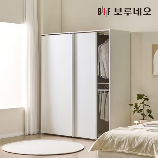 BIF보루네오  엘리 슬라이딩 옷장 1500