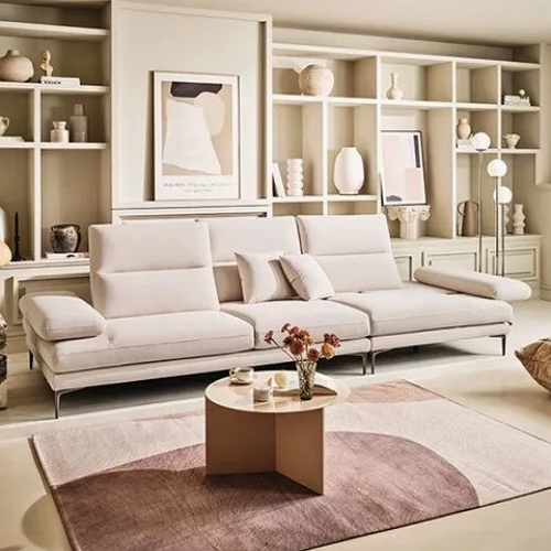 에싸 프라도 스윙기능 크라비츠 패브릭 소파 4인용