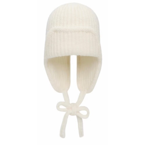 알코켐 먼데이플로우 소프트 이어플랩 비니 아이보리