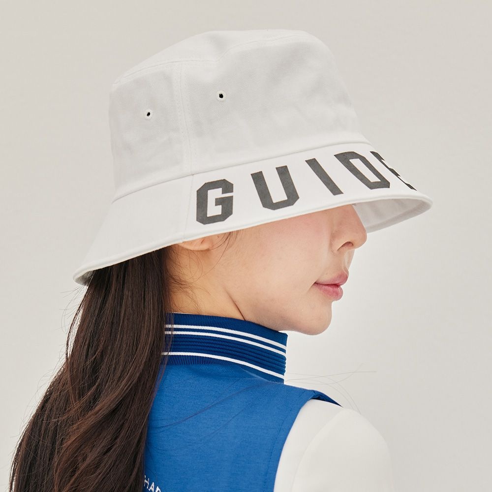 제이투제이  레터링나염 코튼 버킷햇