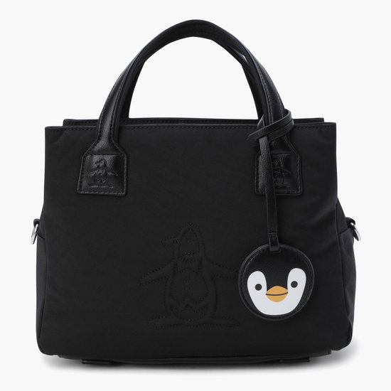 먼싱웨어  에센셜 펭귄 토트백 블랙 MR122LBG11